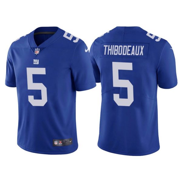 New York Giants #5 Kayvon Thibodeaux Nike Blue Jersey