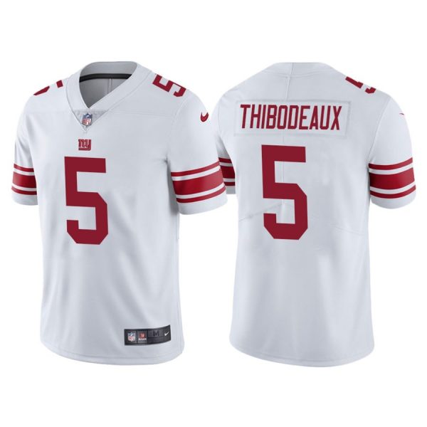 New York Giants #5 Kayvon Thibodeaux Nike White Jersey 1