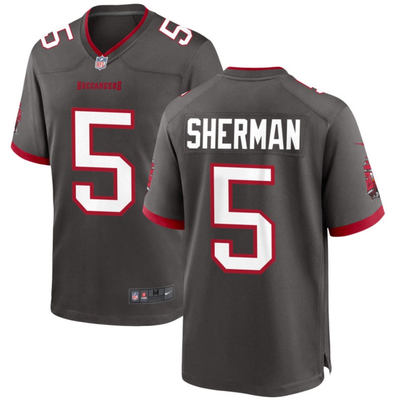 Tampa Bay Buccaneers #5 Sherman Limited Jersey
