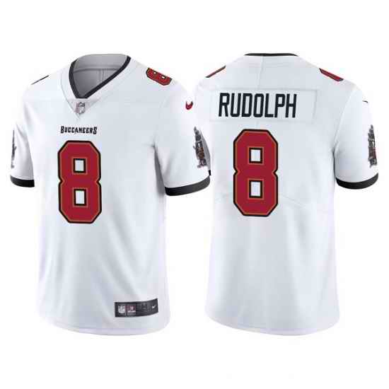 Men Tampa Bay Buccaneers #8 Kyle Rudolph White Vapor Untouchable Limited Stitched Jersey