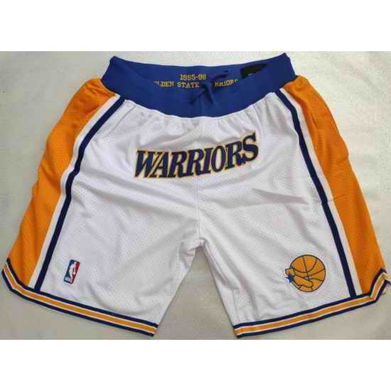 Golden State Warriors Basketball Shorts 014