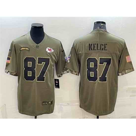 Men Kansas City Chiefs #87 Travis Kelce Limited Stitched Football Jersey