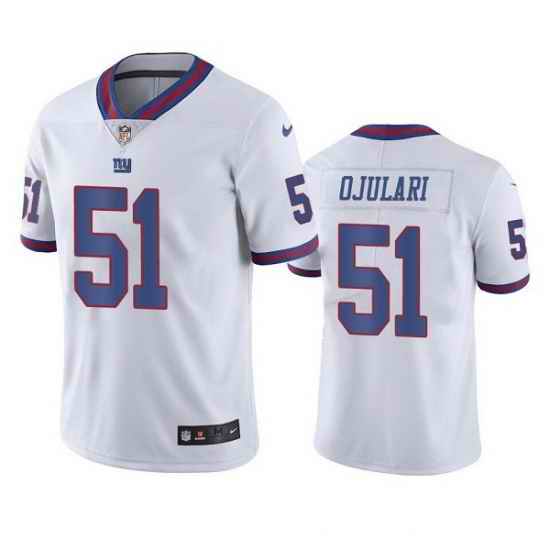 Youth New York Giants #51 Azeez Ojulari Rush NFL Stitched Jersey