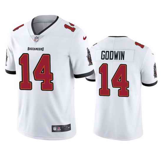 Youth Tampa Bay Buccaneers #14 Chris Godwin White Vapor Limited Nike NFL Jersey