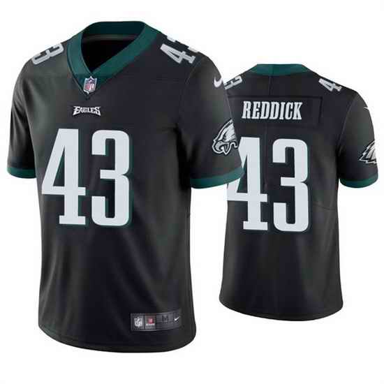 Men Philadelphia Eagles #43 Haason Reddick Black Vapor Untouchable Limited Stitched jersey