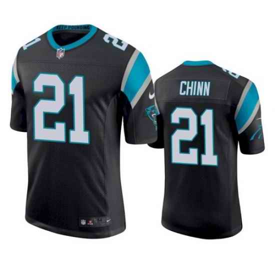 Youth Nike Carolina Panthers #21 Jeremy Chinn Black Alternate Stitched NFL Vapor Untouchable Limited Jersey