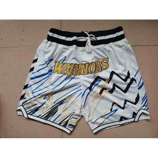 Golden State Warriors Basketball Shorts 016