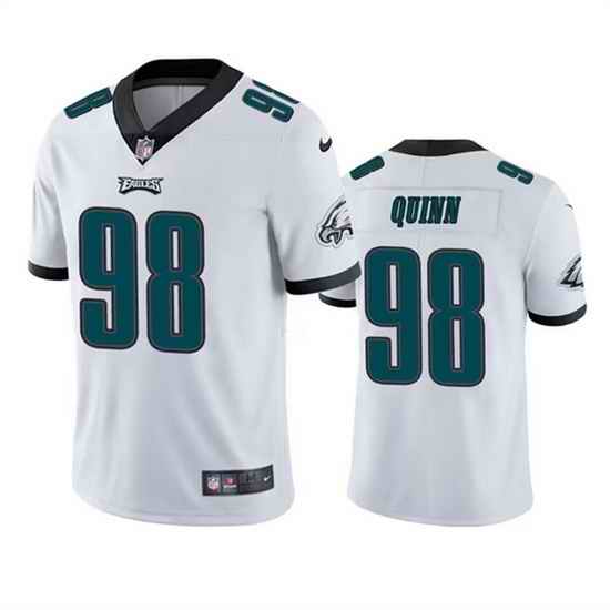 Men Philadelphia Eagles #98 Robert Quinn White Vapor Untouchable Limited Stitched Jersey