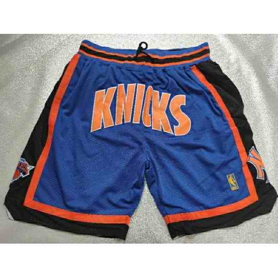 New York Knicks Basketball Shorts 011