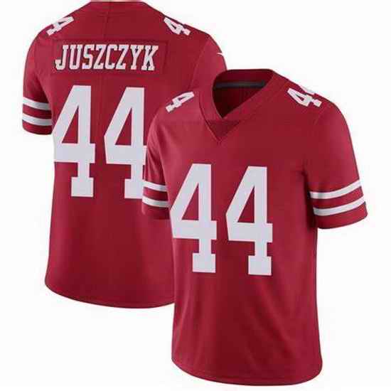 Youth San Francisco 49ers Kyle Juszczyk #44 Red Stitched NFL Vapor Untouchable Limited Jersey