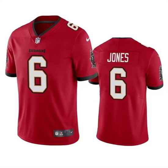 Men Tampa Bay Buccaneers #6 Julio Jones Red Vapor Untouchable Limited Stitched Jersey