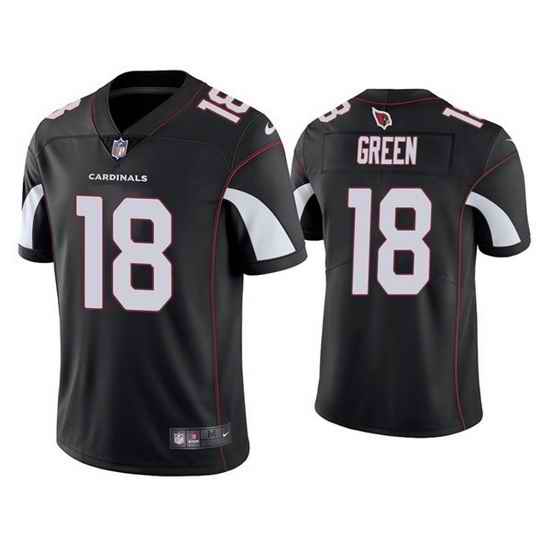 Youth Arizona Cardinals #18 A J  Green Black Vapor Untouchable Limited Stitched Jersey