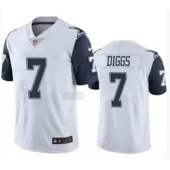 Men Nike Dallas Cowboys Trevon Diggs #7 Colur Rush Stitched Limited Jersey