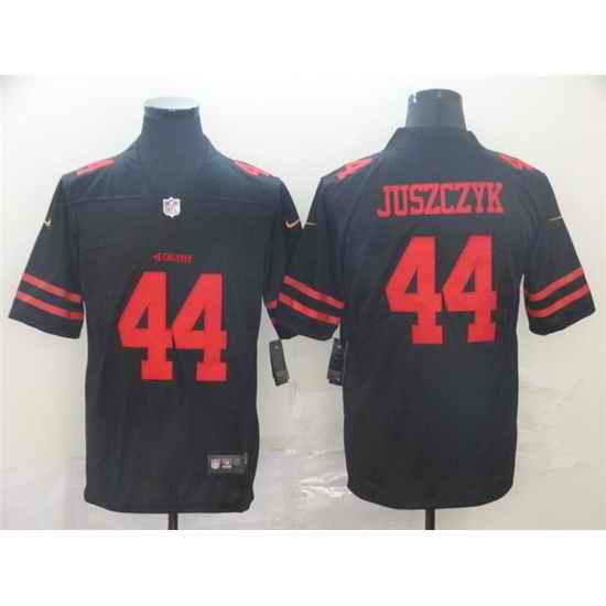Youth San Francisco 49ers Kyle Juszczyk #44 Black Stitched NFL Vapor Untouchable Limited Jersey