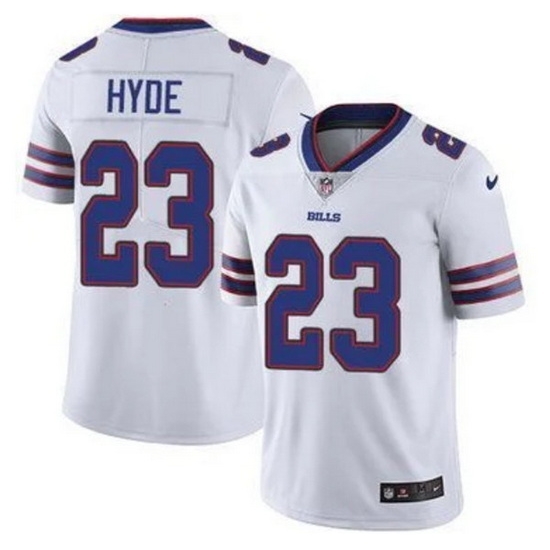 Men Buffalo Bills #23 Micah Hyde White Vapor Untouchable Limited Stitched Jersey