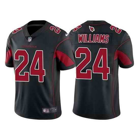 Men Arizona Cardinals #24 Darrel Williams Black Color Rush Limited Stitched Jersey