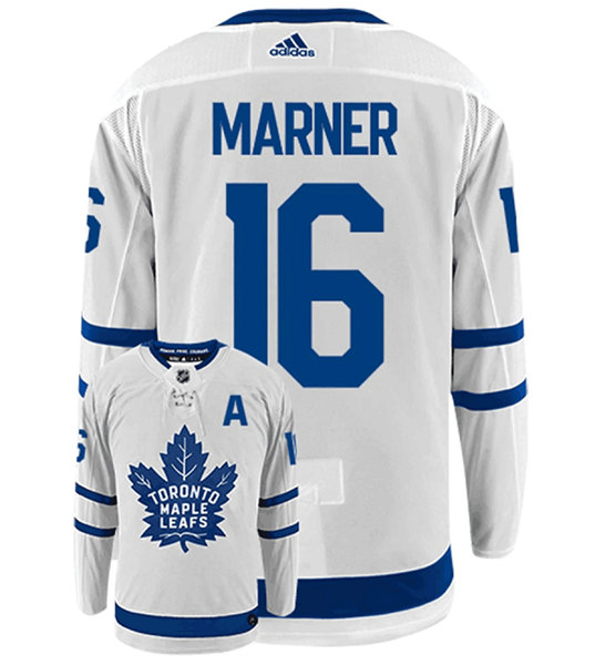 Men's Toronto Maple Leafs #16 Mitchell Marner White Stitched Jersey