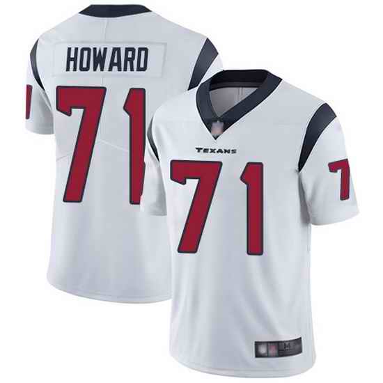 Youth Texans #71 Tytus Howard White Stitched Football Vapor Untouchable Limited Jersey