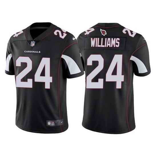 Men Arizona Cardinals #24 Darrel Williams Black Vapor Untouchable Limited Stitched Jersey