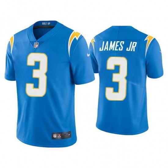 Youth Los Angeles Chargers #3 Derwin James Jr  Blue Vapor Untouchable Limited Stitched Jersey