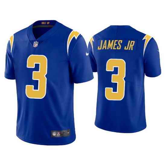 Youth Los Angeles Chargers #3 Derwin James Jr  Royal Vapor Untouchable Limited Stitched Jersey