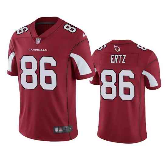 Men Arizona Cardinals #86 Zach Ertz Red Vapor Limited Jersey