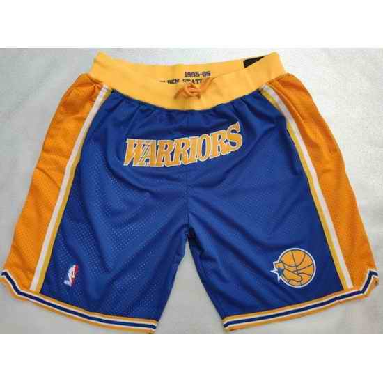 Golden State Warriors Basketball Shorts 013