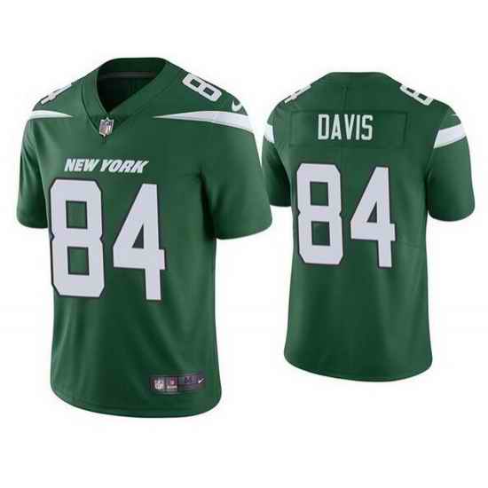 Youth New York Jets #84 Corey Davis Green Vapor Untouchable Limited Jersey