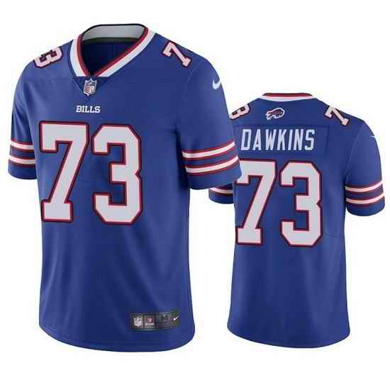 Men Buffalo Bills #73 Dion Dawkins Blue Vapor Untouchable Limited Stitched Jersey
