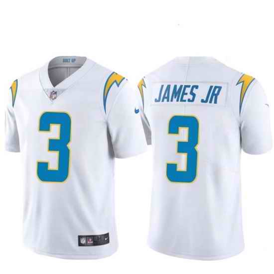 Youth Los Angeles Chargers #3 Derwin James Jr  White Vapor Untouchable Limited Stitched Jersey
