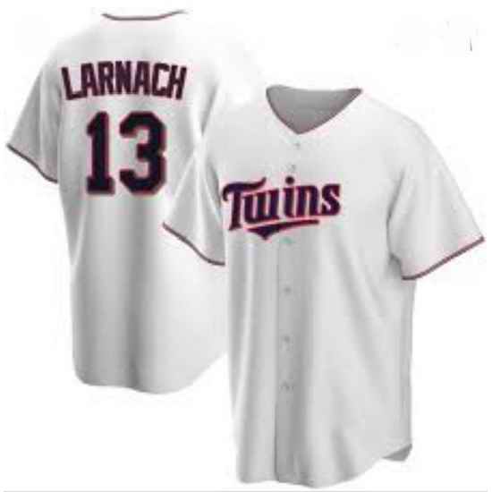 Minnesota Twins #13 Trevor Larnach White Jersey