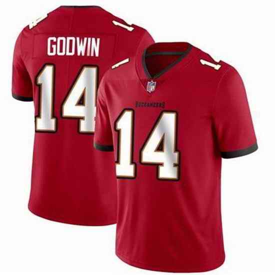 Youth Tampa Bay Buccaneers #14 Chris Godwin Red Vapor Limited Nike NFL Jersey