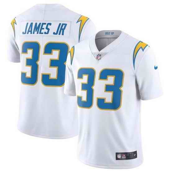 Youth Los Angeles Chargers #33 Derwin James JR White Vapor Untouchable Limited Stitched Jersey