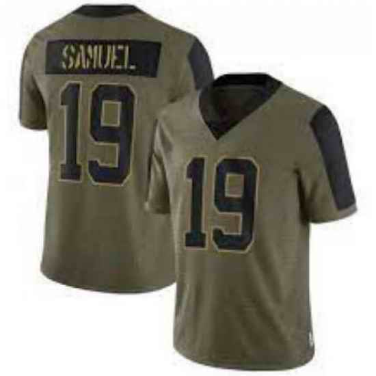 Men San Francisco 49ers #19 Deebo Samuel Nike 2021 Salute To Service Jersey