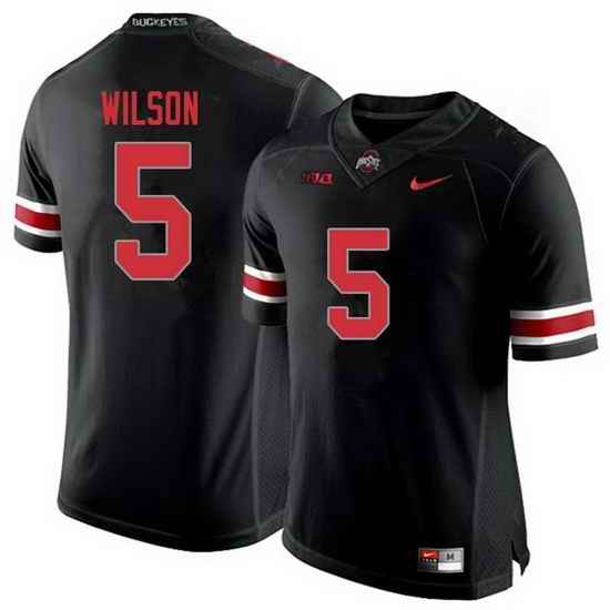Youth Nike Ohio State Buckeyes Garrett Wilson #5 Blackout College Football Jersey