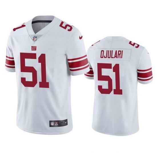 Youth New York Giants #51 Azeez Ojulari White Vapor Untouchable Limited Stitched Jersey