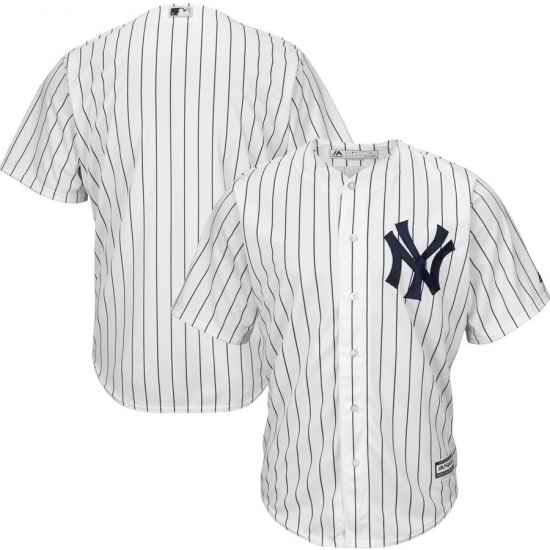 Men MLB New York Yankees Blank Baseball Jersey