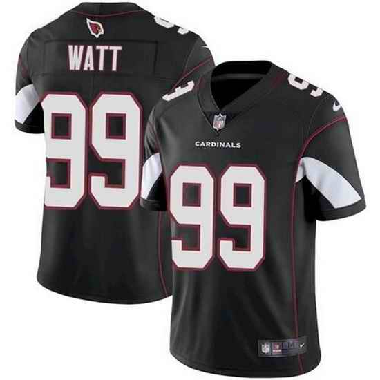 Youth Arizona Cardinals #99 J J  Watt Black Vapor Untouchable Limited Stitched Jersey