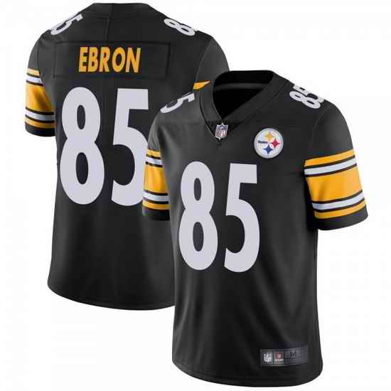 Youth Pittsburgh Steelers #85 Eric Ebron Team Color Vapor Untouchable Jersey   Black Limited