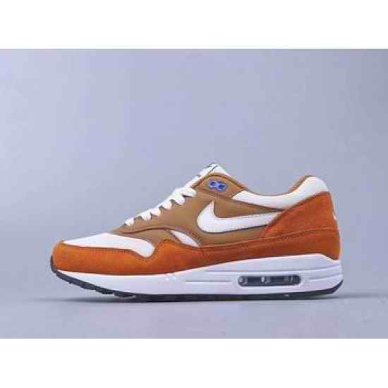 Men Nike Air Max87 brown white shoes