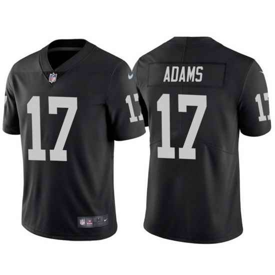 Youth Las Vegas Raiders #17 Davante Adams Black Vapor Untouchable Limited Stitched NFL Jersey