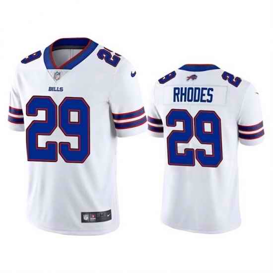 Men Buffalo Bills #29 Xavier Rhodes White Vapor Untouchable Limited Stitched Jersey