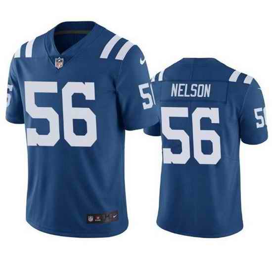 Youth Indianapolis Colts #56 Quenton Nelson Blue Vapor Untouchable Limited Stitched Football Jersey