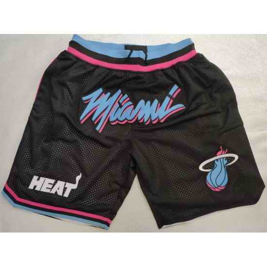 Miami Heat Basketball Shorts 023