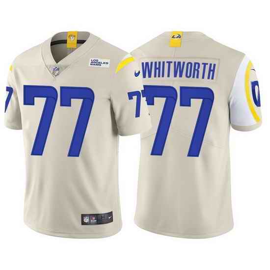 Youth Nike Los Angeles Rams #77 Andrew Whitworth Bond Vapor Untouchable Limited Jersey