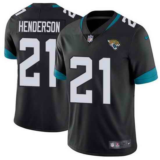 Youth Nike Jaguars #21 C J Henderson Black Team Color Men Stitched NFL Vapor Untouchable Limited Jersey