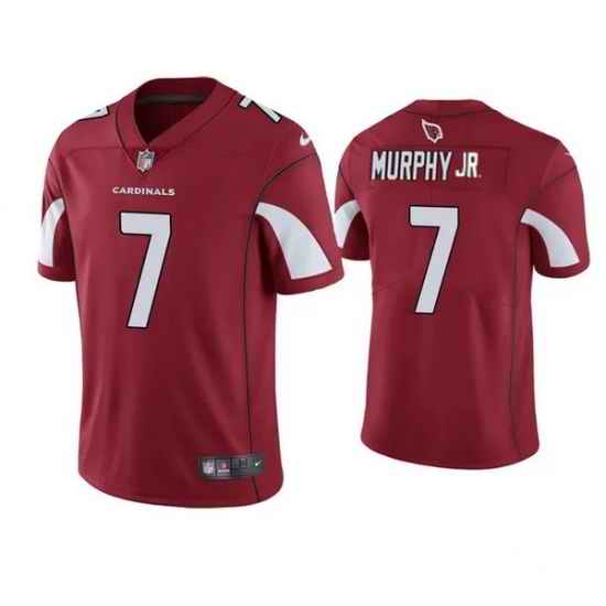 Men Arizona Cardinals #7 Byron Murphy Jr  Red Vapor Untouchable Limited Stitched Jersey