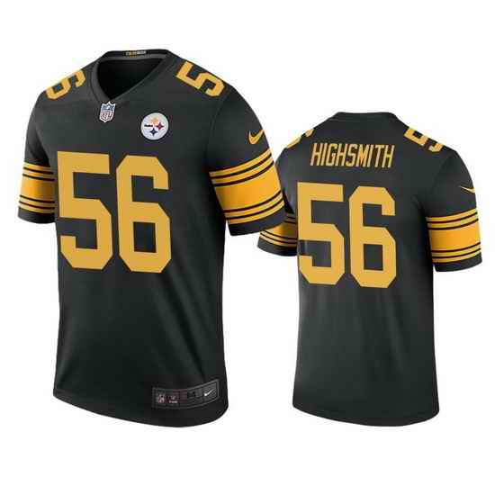 Youth Pittsburgh Steelers #56 Alex Highsmith Rush NFL Stitched Jersey