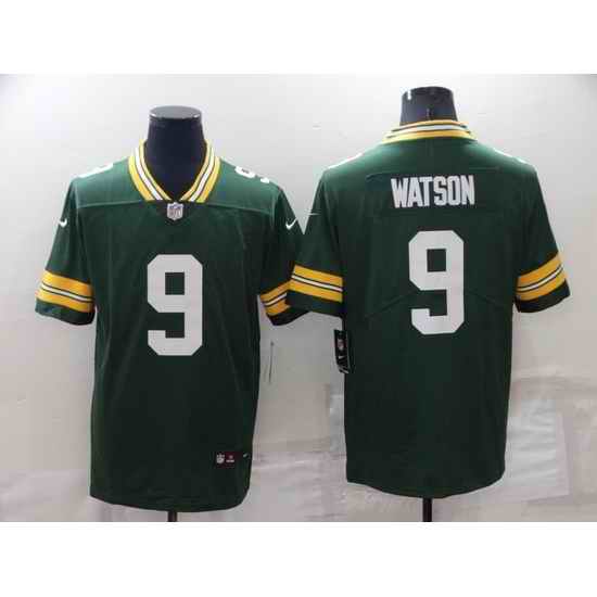 Men Green Bay Packers #9 Christian Watson Green Vapor Untouchable Limited Stitched Football Jersey