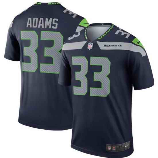 Men Seattle Seahawks Jamal Adams #33 Green Vapor Limited NFL Jersey